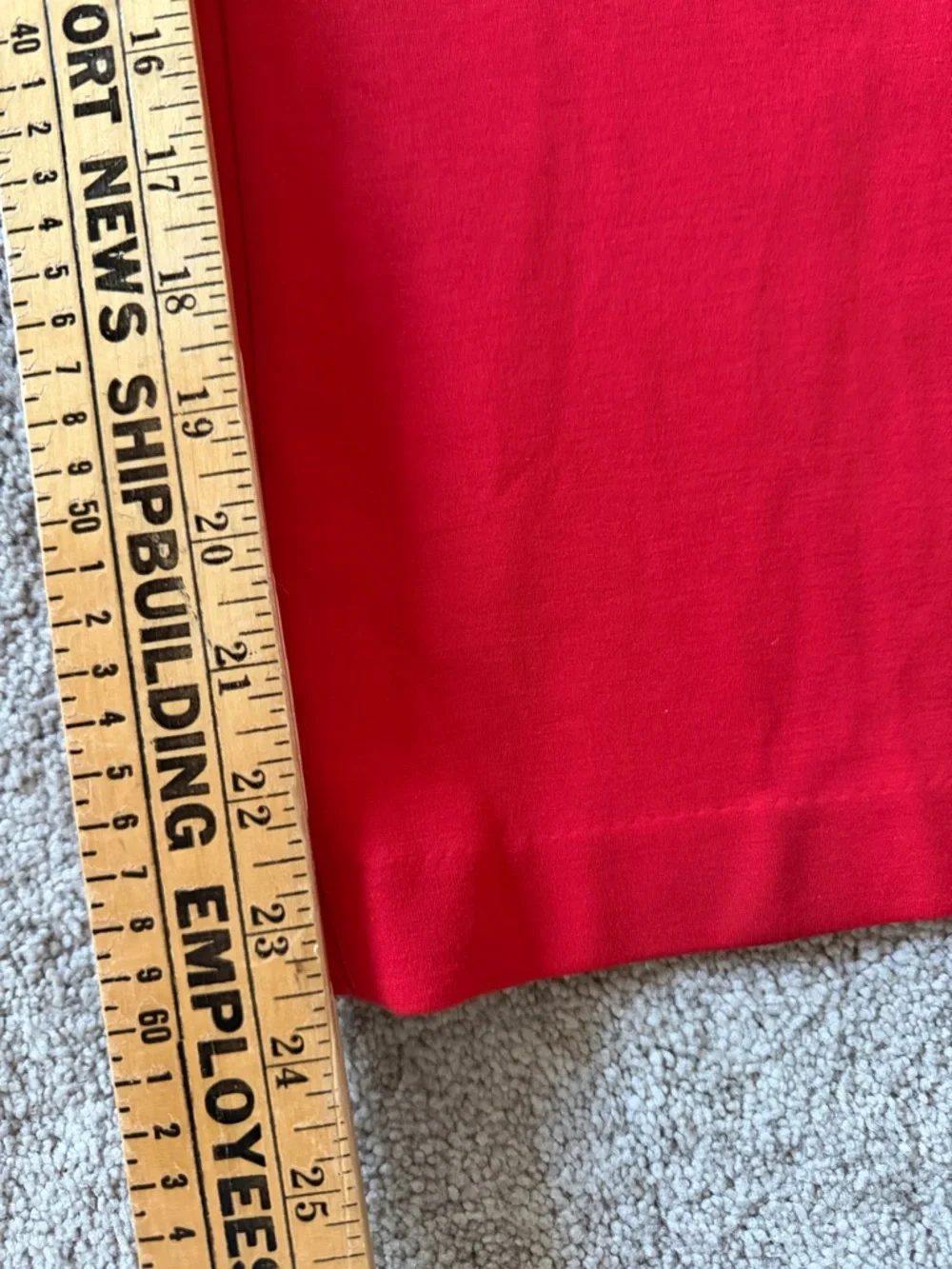 Boden Red Cropped Wide Leg Trousers Pants Size 8P - Picture 10 of 10